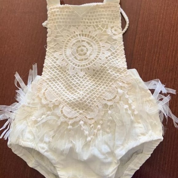 Bluey Dress Smash Cake Bluey Birthday Bingo Outfit Dress Bluey Clothes Romper - Picture 3 of 12